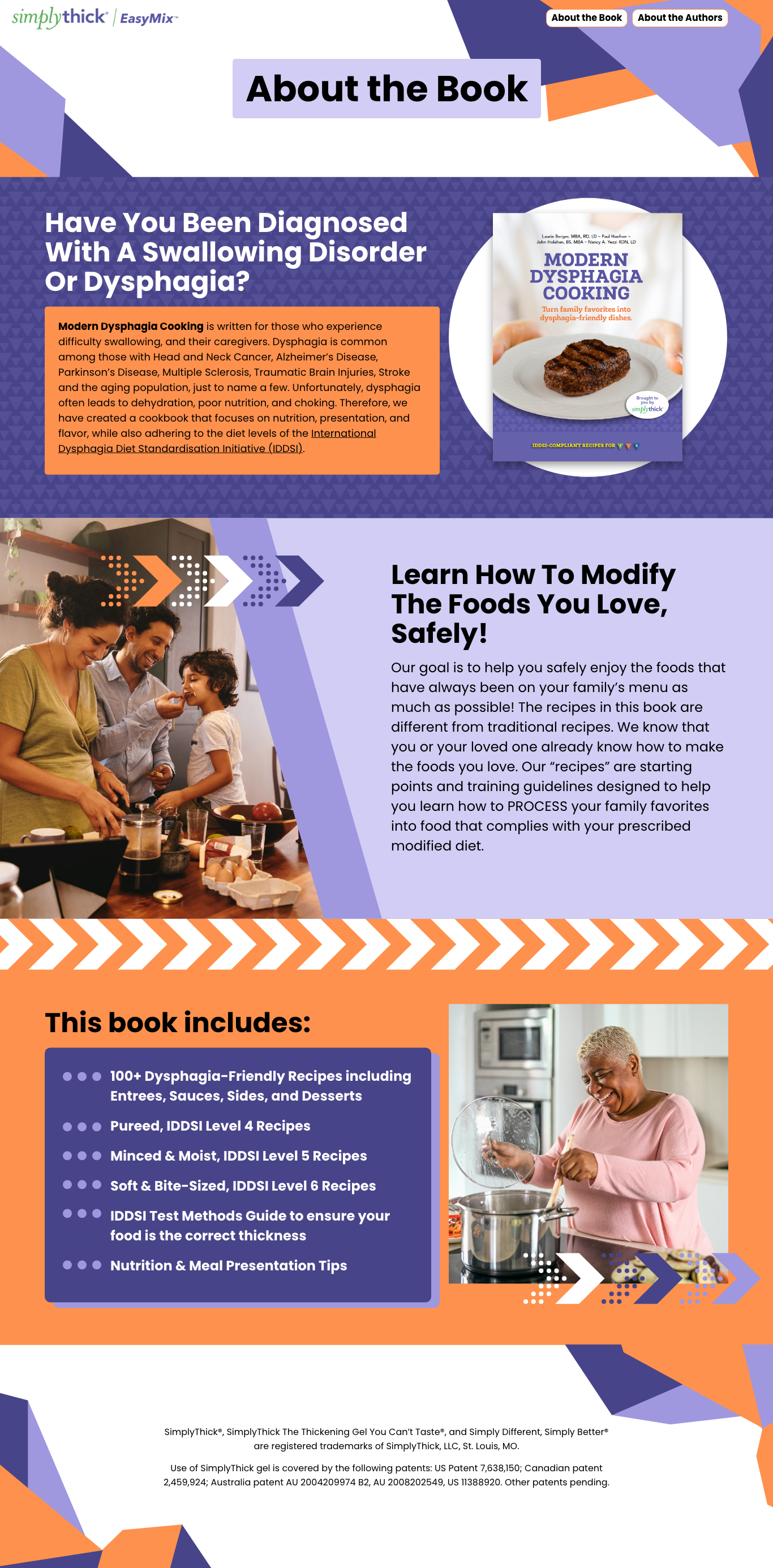 Modern Dysphagia Cooking About the Book