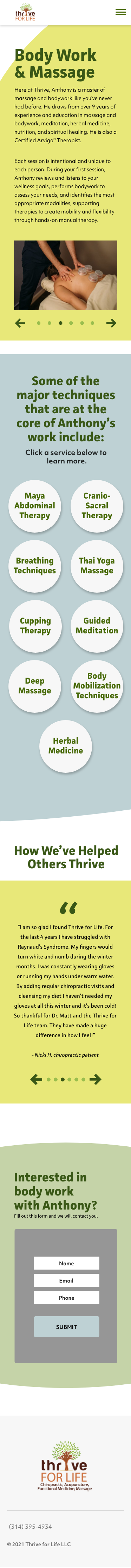 Thrive Mobile Interior